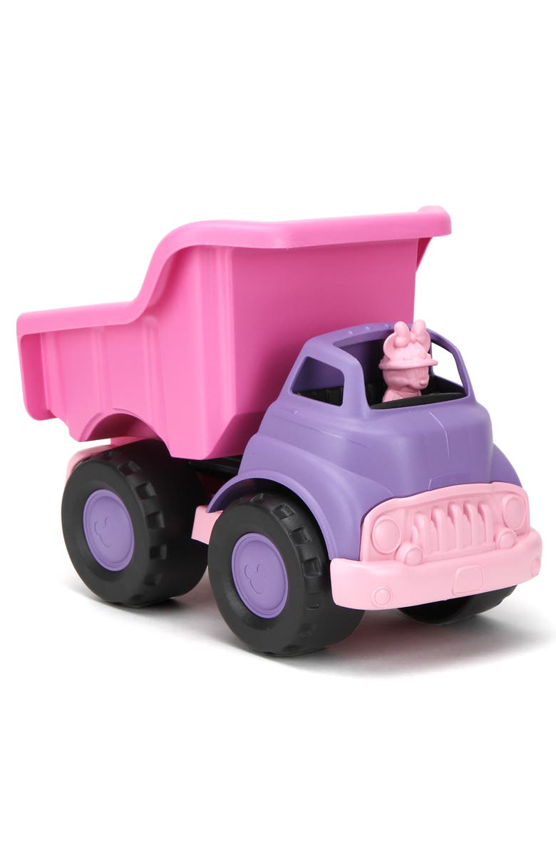 Green Toys Disney Baby Minnie Mouse Dump Truck, Plastic, Play Vehicle, Kids, Alternate, color, 