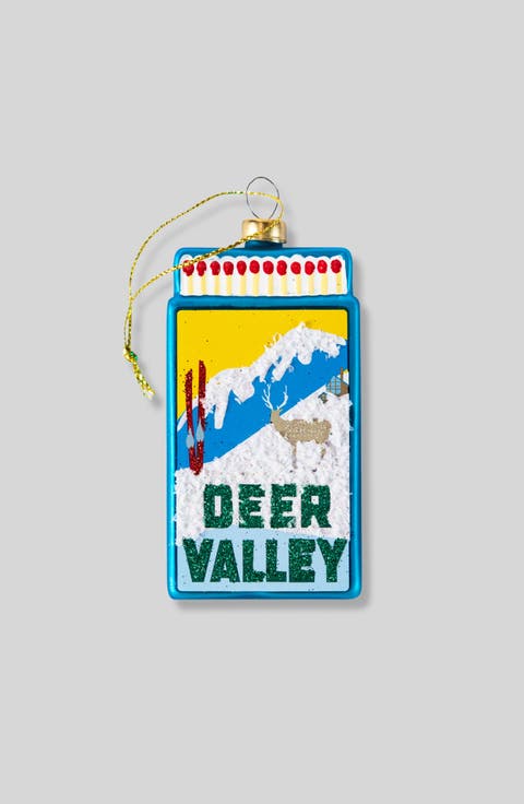 Matchbook Ornament - Deer Valley