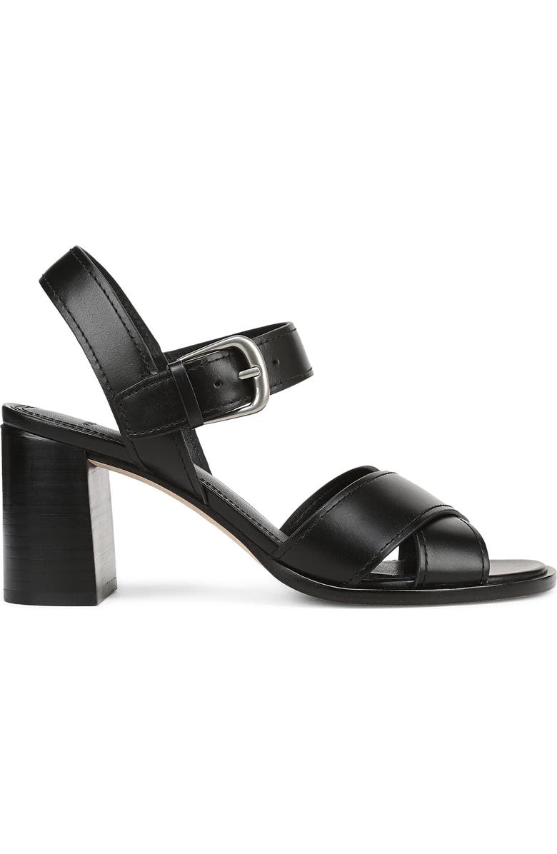 Vince Salma Ankle Strap Sandal, Alternate, color, Black