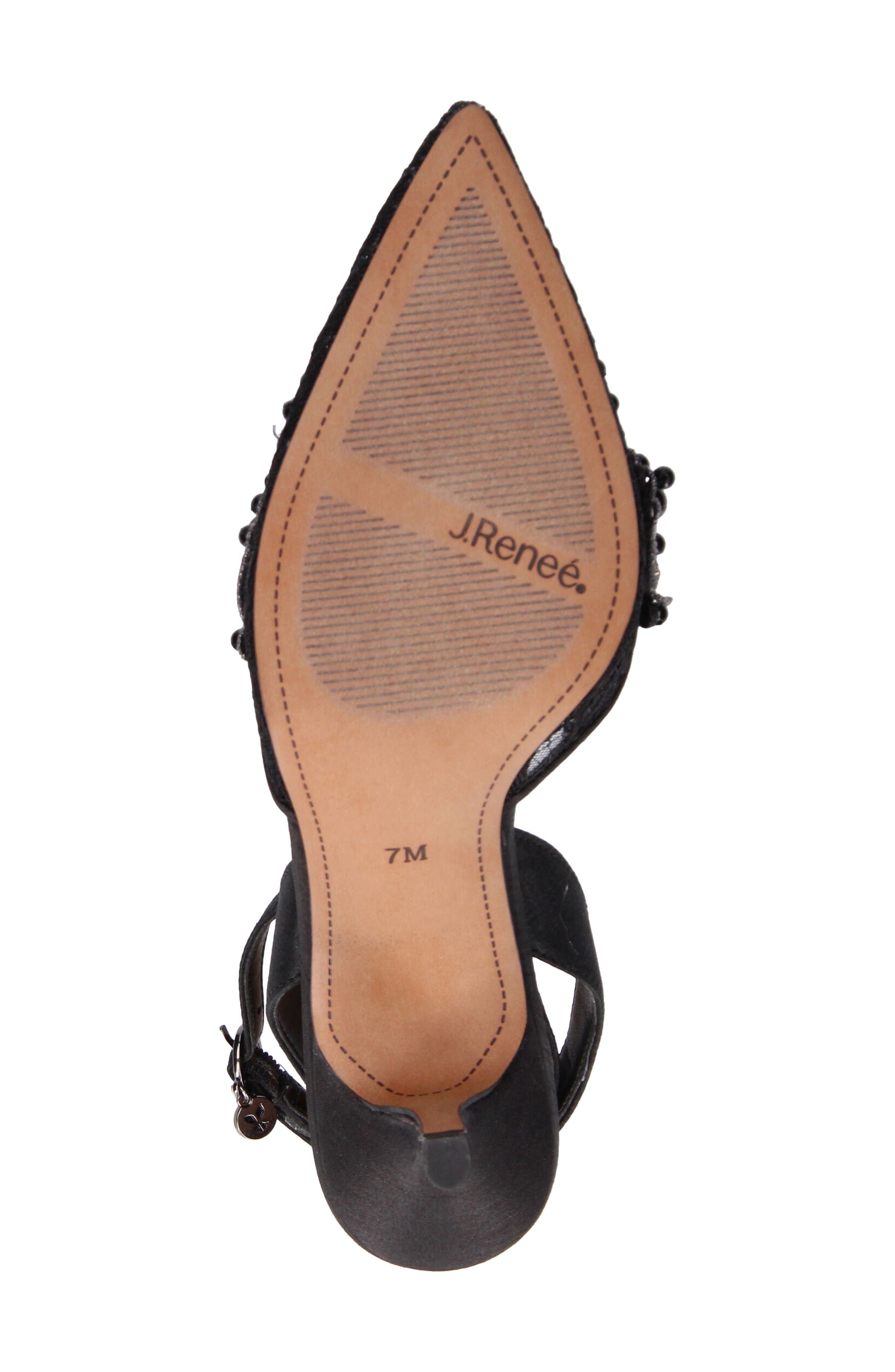 J. Reneé Desdemona Pointed Toe Pump, Alternate, color, Black