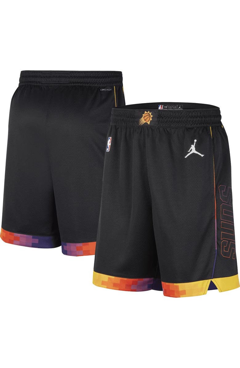 Jordan Brand Men's Jordan Brand Black Phoenix Suns 2022/2023 Statement Edition Swingman Performance Shorts, Main, color, Black