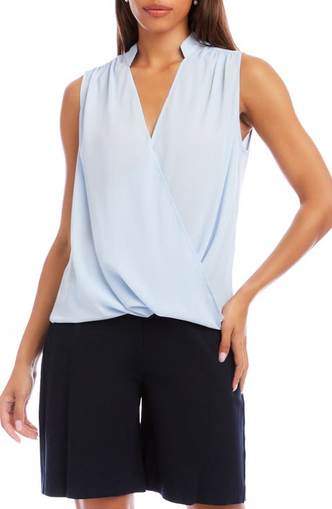 Sleeveless Crepe Top