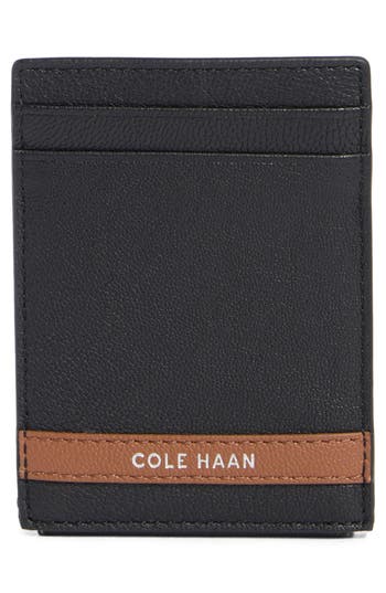 Cole Haan Veronique Leather Card Case In Multi