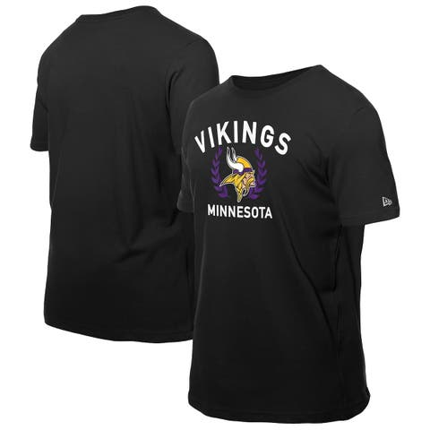 Men's New Era Black Minnesota Vikings 2025 NFL Draft T-Shirt