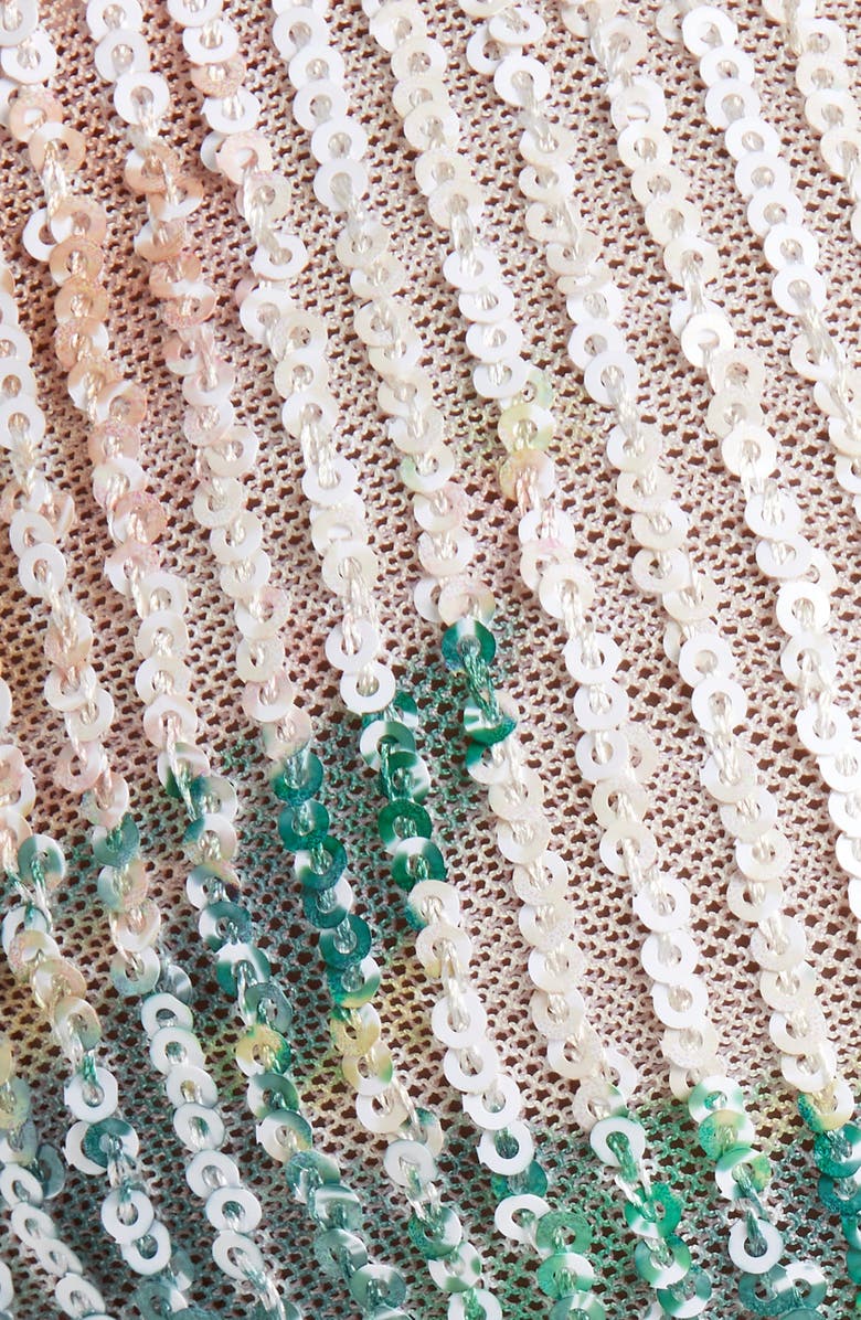 BOAMAR Ilma Sequin Bikini Top, Alternate, color, Open White