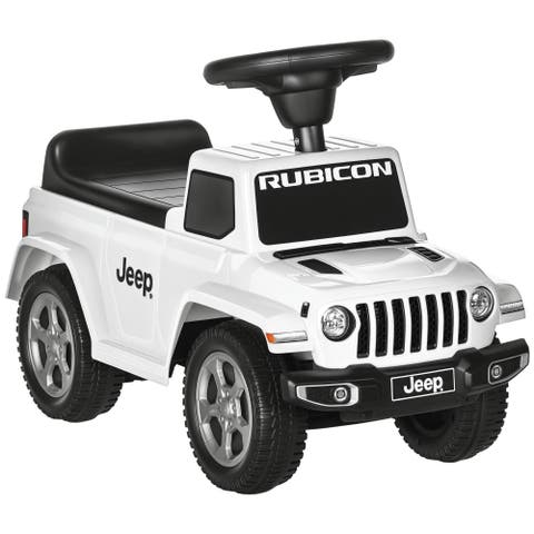 Toddler Ride on Car with Engine Sounds, Storage