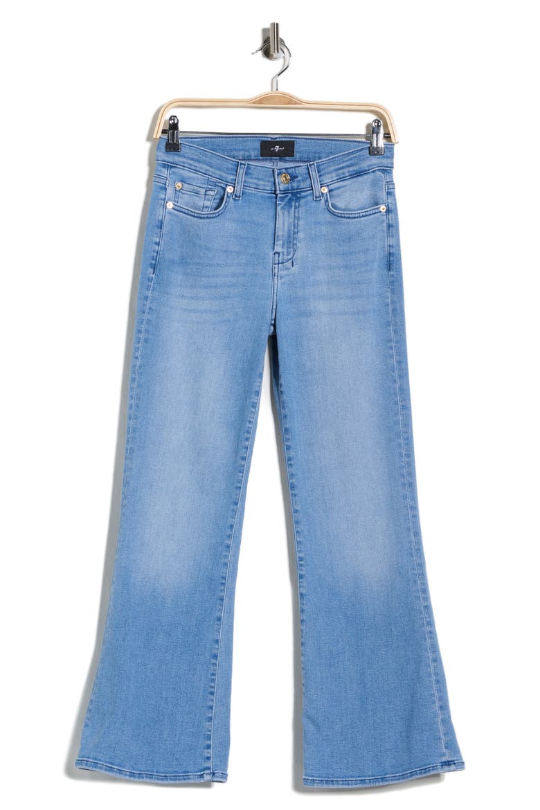 Dojo Crop Flare Leg Jeans, Alternate, color, AUGUSTA