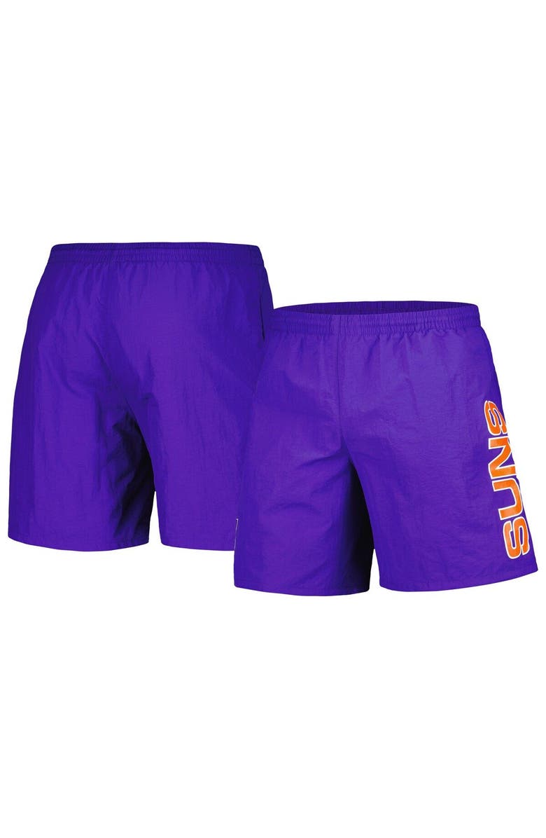 Mitchell & Ness Men's Mitchell & Ness Purple Phoenix Suns Hardwood Classics 1992-2000 Throwback Logo Heritage Shorts, Main, color, Purple
