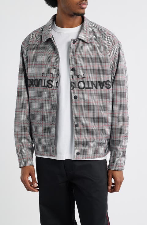 Plaid Shirt Jacket