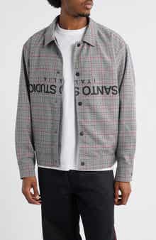 Bear Degidio Edition - Plaid Button-Up Shirt Jacket