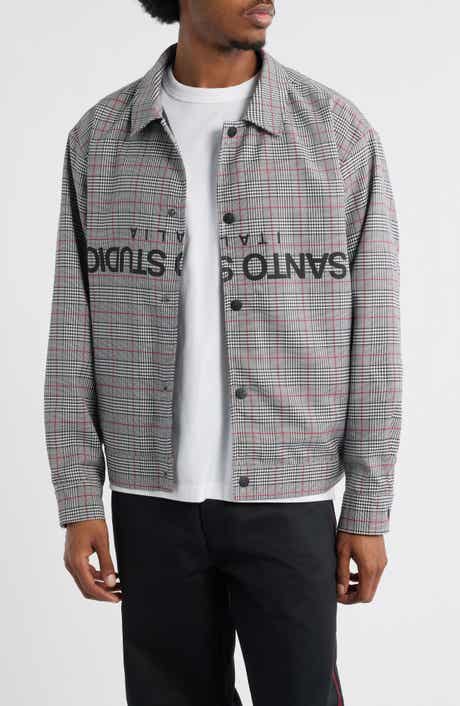 Bear Degidio Edition - Plaid Button-Up Shirt Jacket