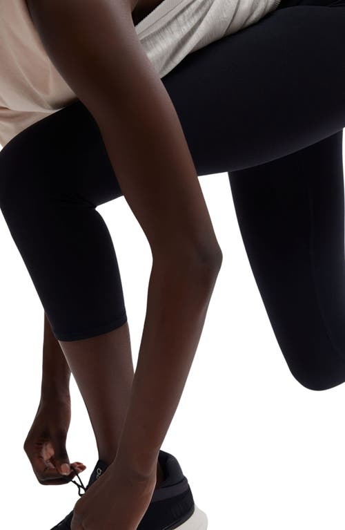 Free People Never Better Capri Leggings In Black