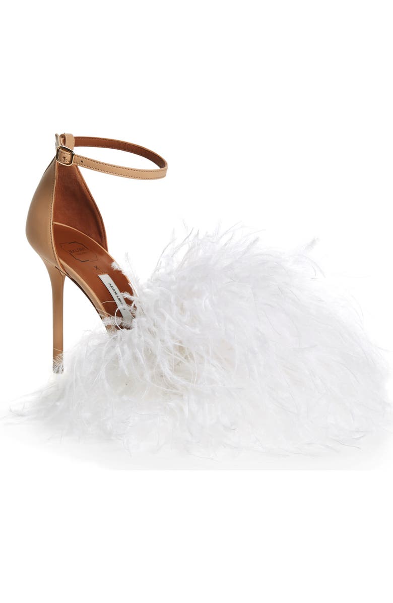 Malone Souliers Nicoletta Feather Sandal, Main, color,