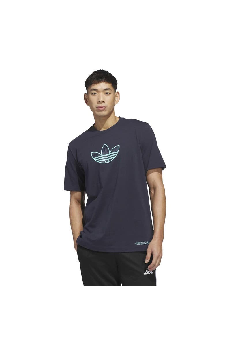 adidas Men's adidas Navy Germany National Team 2026 Away Jersey Hook T-Shirt, Main, color, Navy