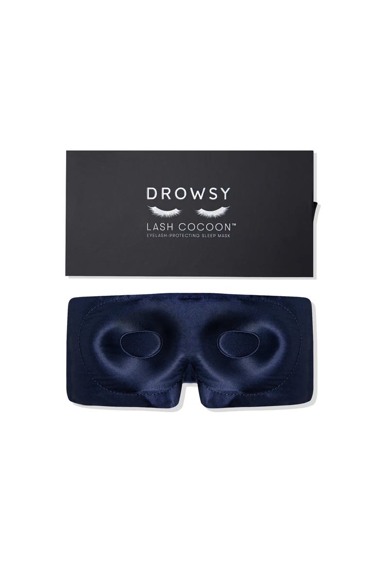 Eyelash Protecting Sleep Mask, Main, color, Midnight Blue