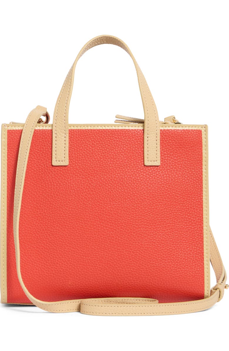 Marc Jacobs Bicolor Border Bold Grind Mini Grind Tote, Alternate, color, Sunset Multi