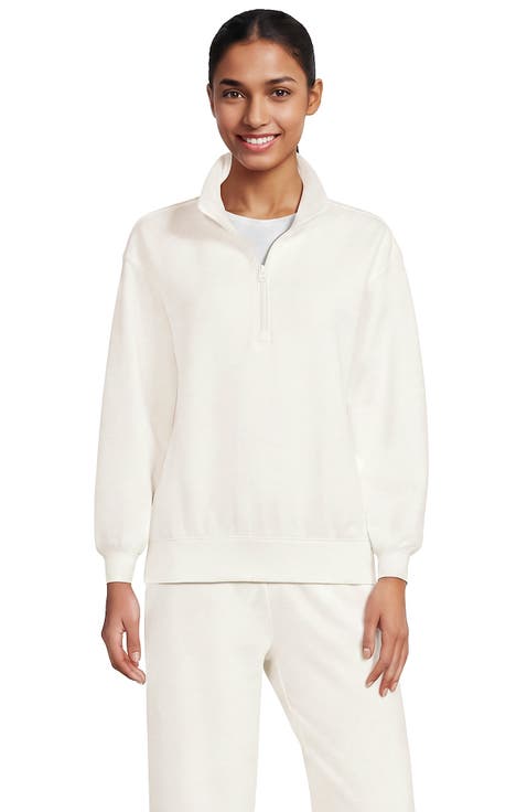 Serious Sweats Relaxed Quarter Zip Pullover Sweatshirt