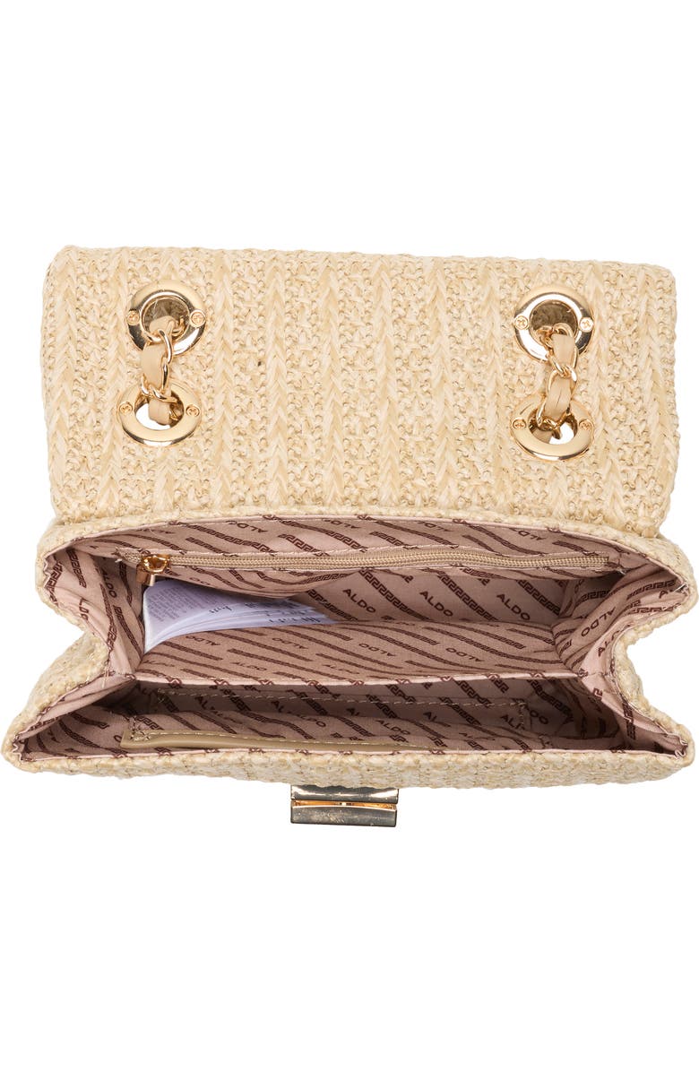 ALDO Etidan Crossbody Bag, Alternate, color, Natural