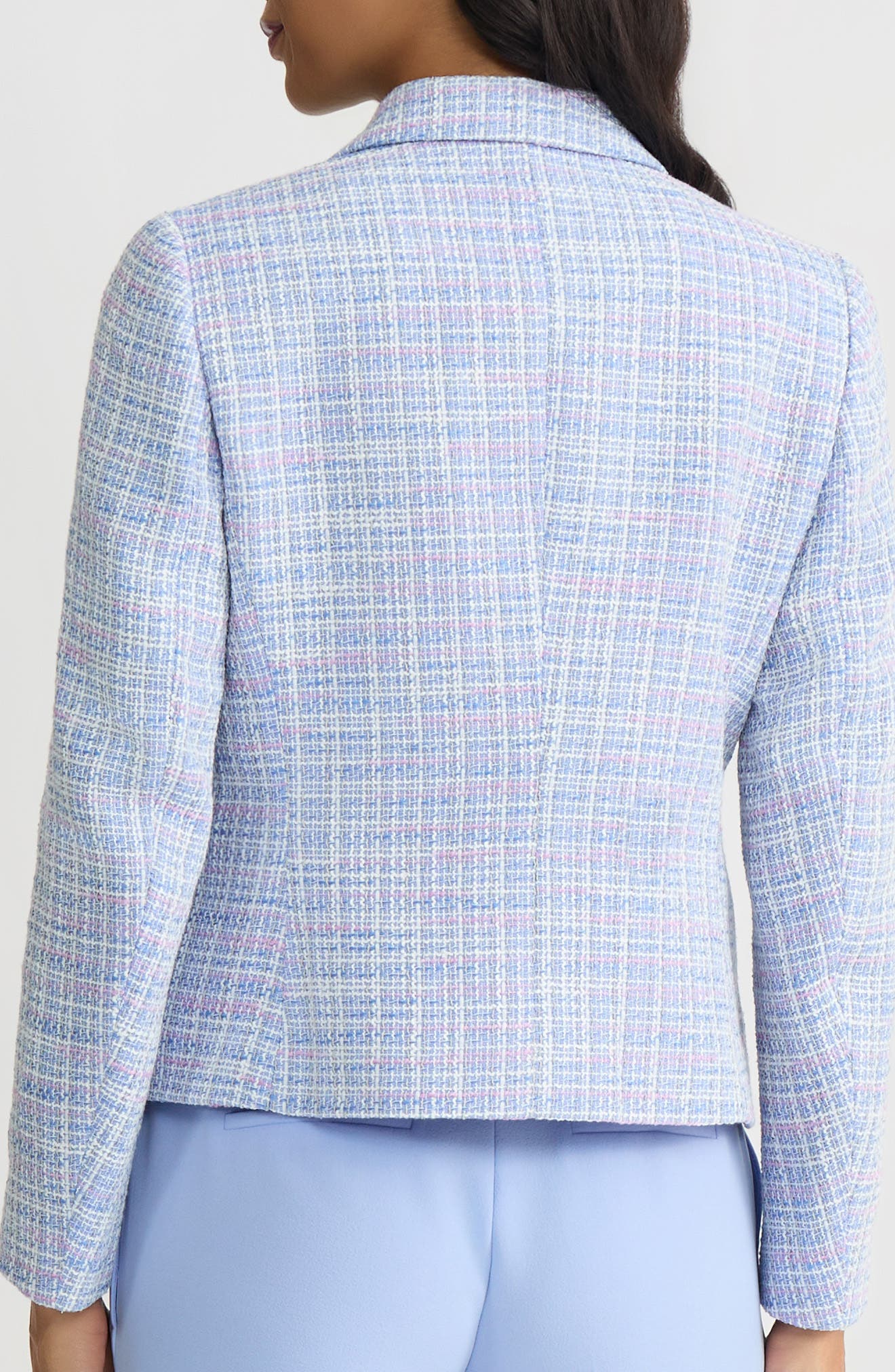 One-Button Tweed Jacket - image 2