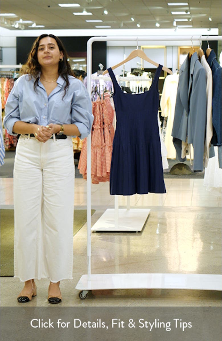 Ellison Pleated Minidress, sales video thumbnail