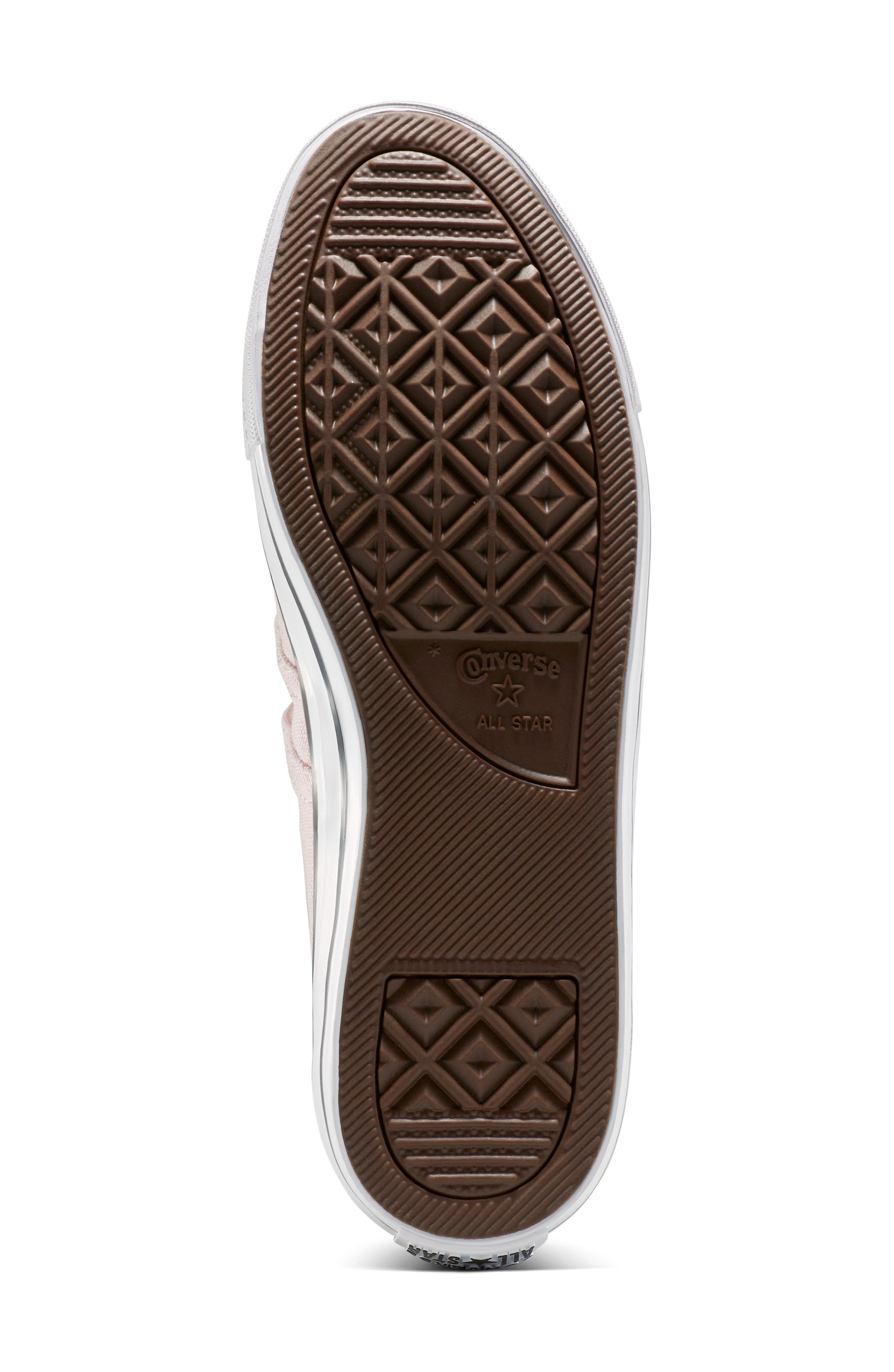 Converse All Star Dainty Mary Jane Sneaker, Alternate, color, Sugar Berry/White