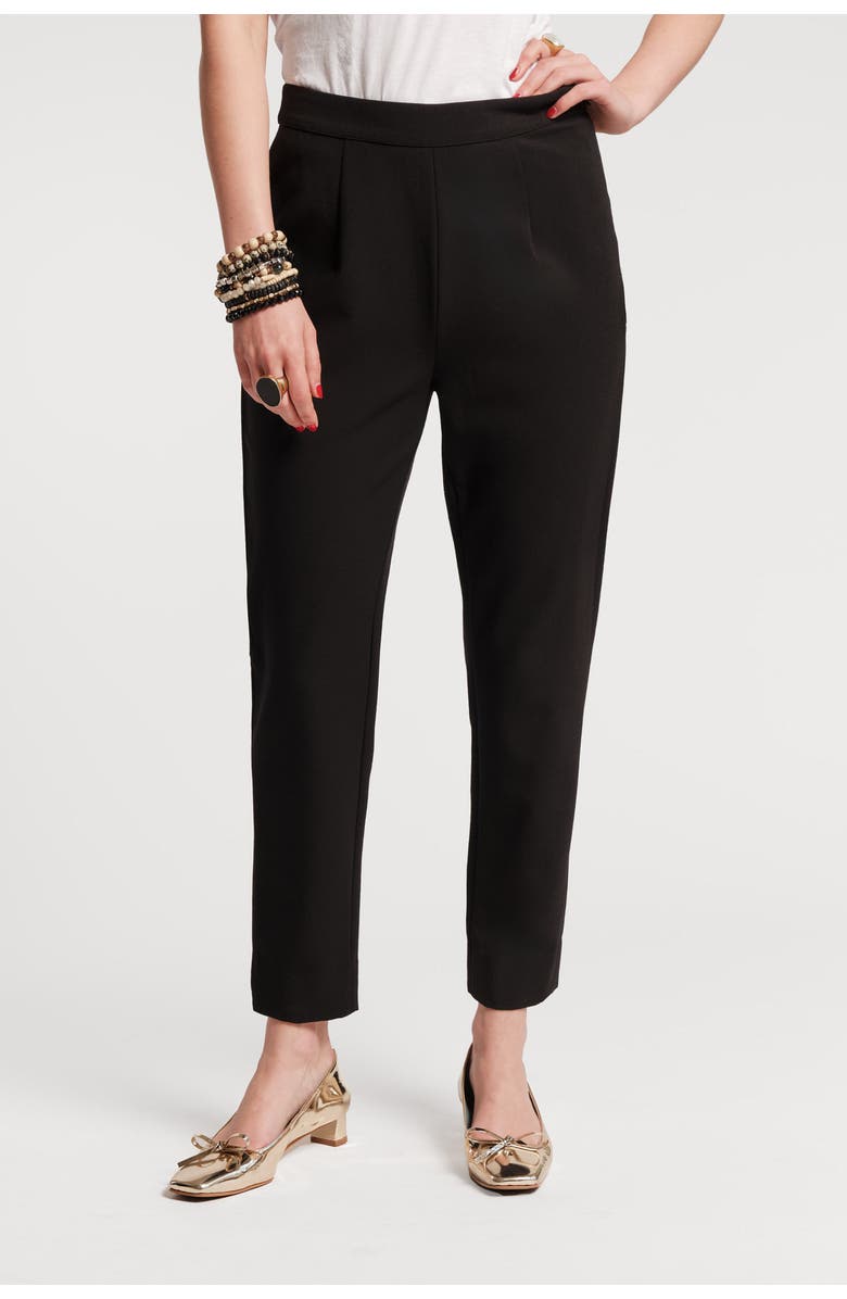 Frances Valentine Lucy Pant Japanese Stretch Blend, Main, color, Black