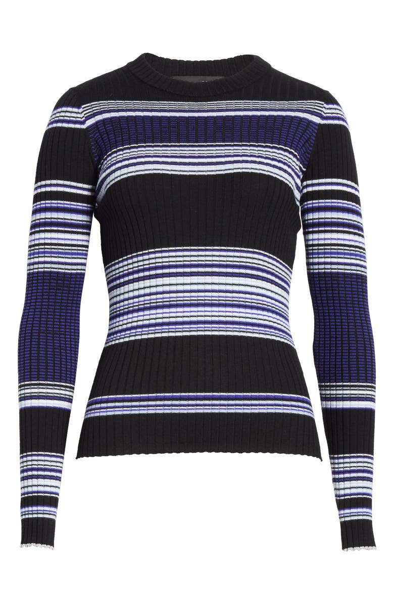 Proenza Schouler Stripe Merino Wool Blend Sweater, Alternate, color,