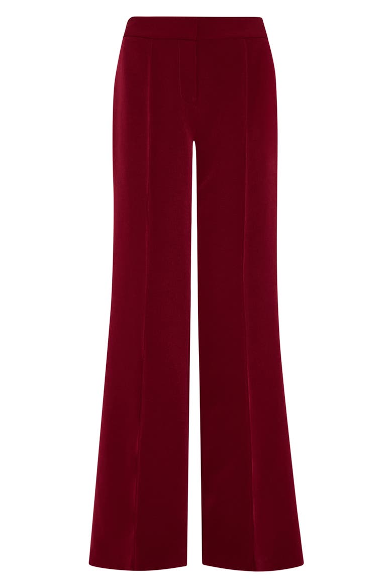 Nash Wide Leg Pants, Main, color, BURGUNDY