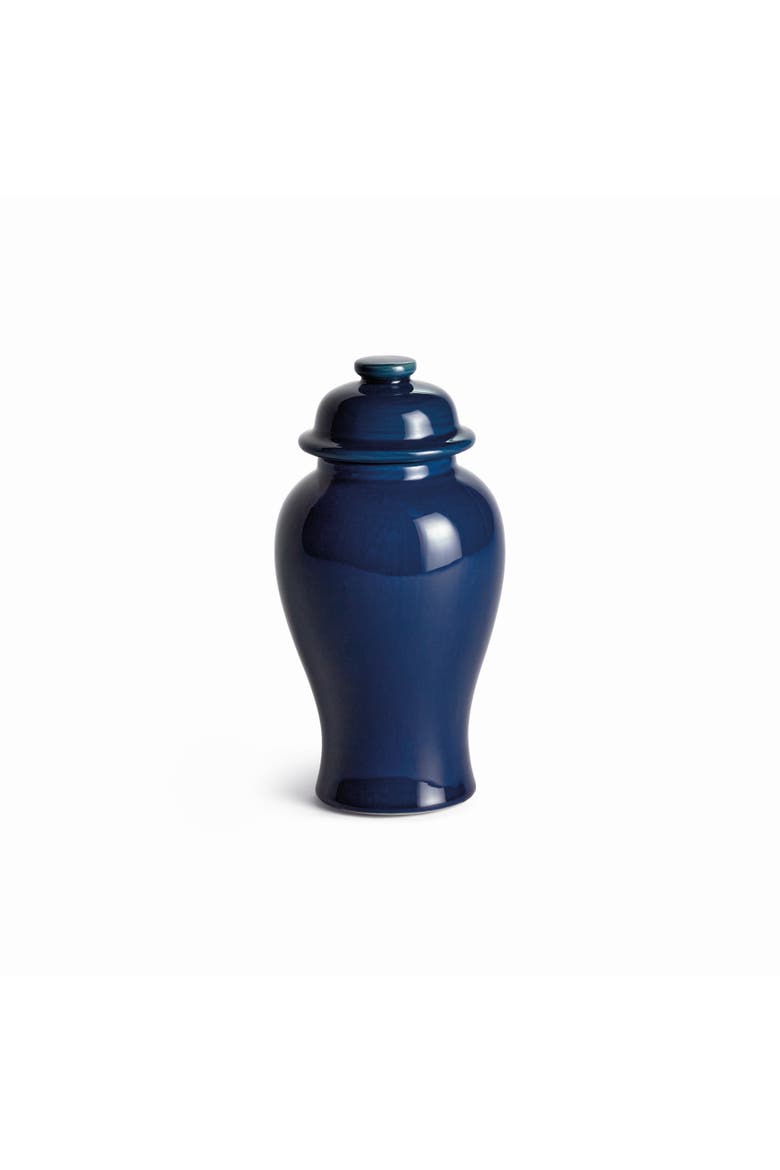 Koa Navy Mini Ginger Jar, Main, color, Blue