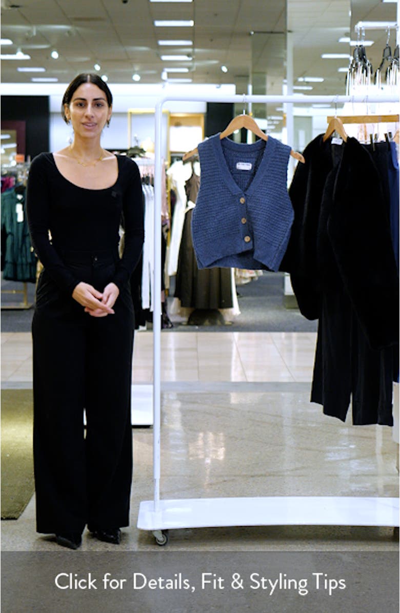 Ava Sweater Vest, sales video thumbnail