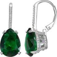 FZN Simulated Stone Drop Earrings