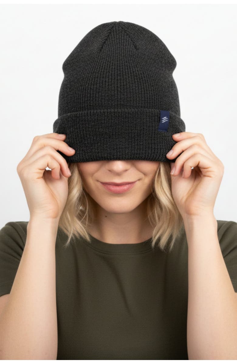 United By Blue The Softest Ultra cozy Yak Yarn Heathered Knit Beanie, Alternate, color, Light Heather Grey