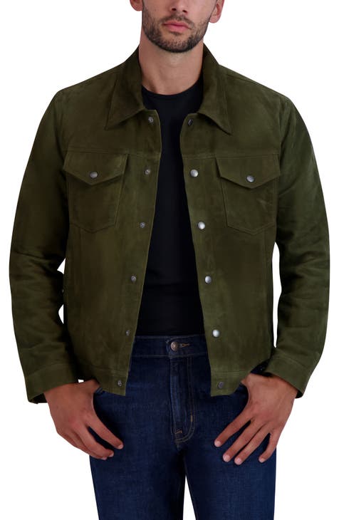 Nordstrom mens suede jacket best sale