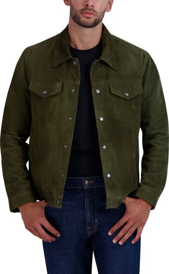Suede Trucker Jacket
