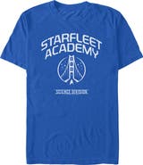 Star Trek: The Original Series Mens Star Trek The Original Series Science Division Badge T Shirt