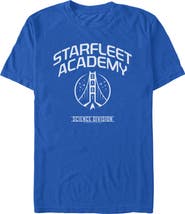 Star Trek: The Original Series Mens Star Trek The Original Series Science Division Badge T Shirt