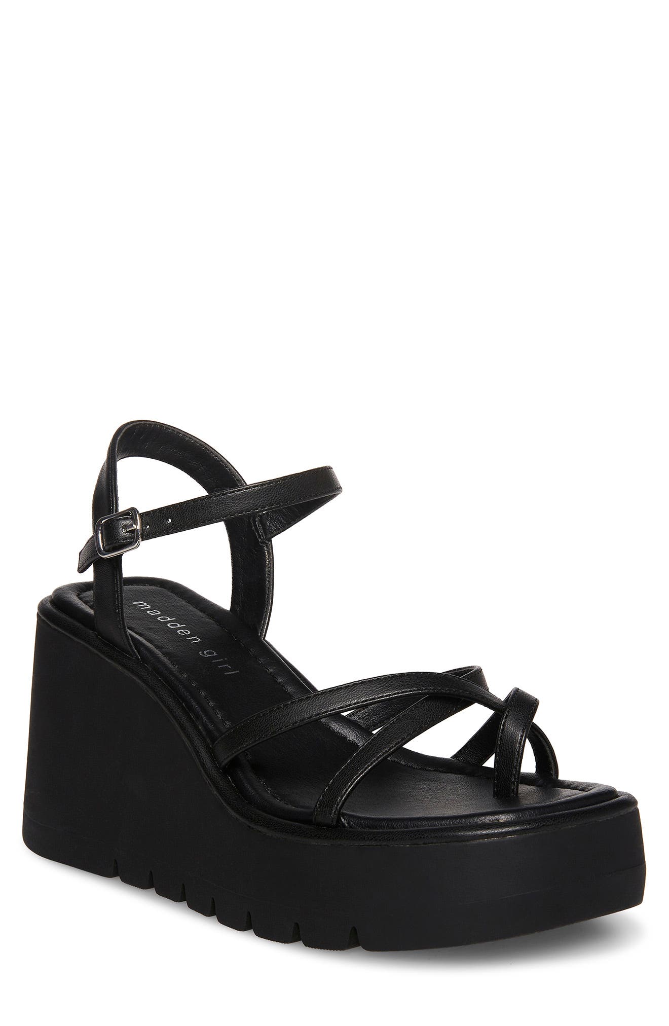 Madden Girl Vault Slingback Wedge Sandal, Main, color, 