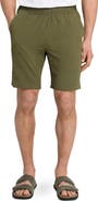 W.R.K Slim Fit Drawstring Seersucker Shorts