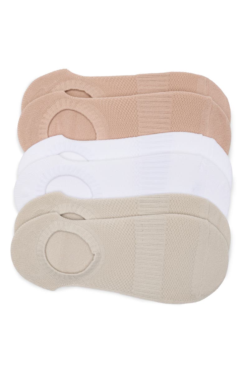 Lemon 6-Pack Ankle Socks, Main, color, 