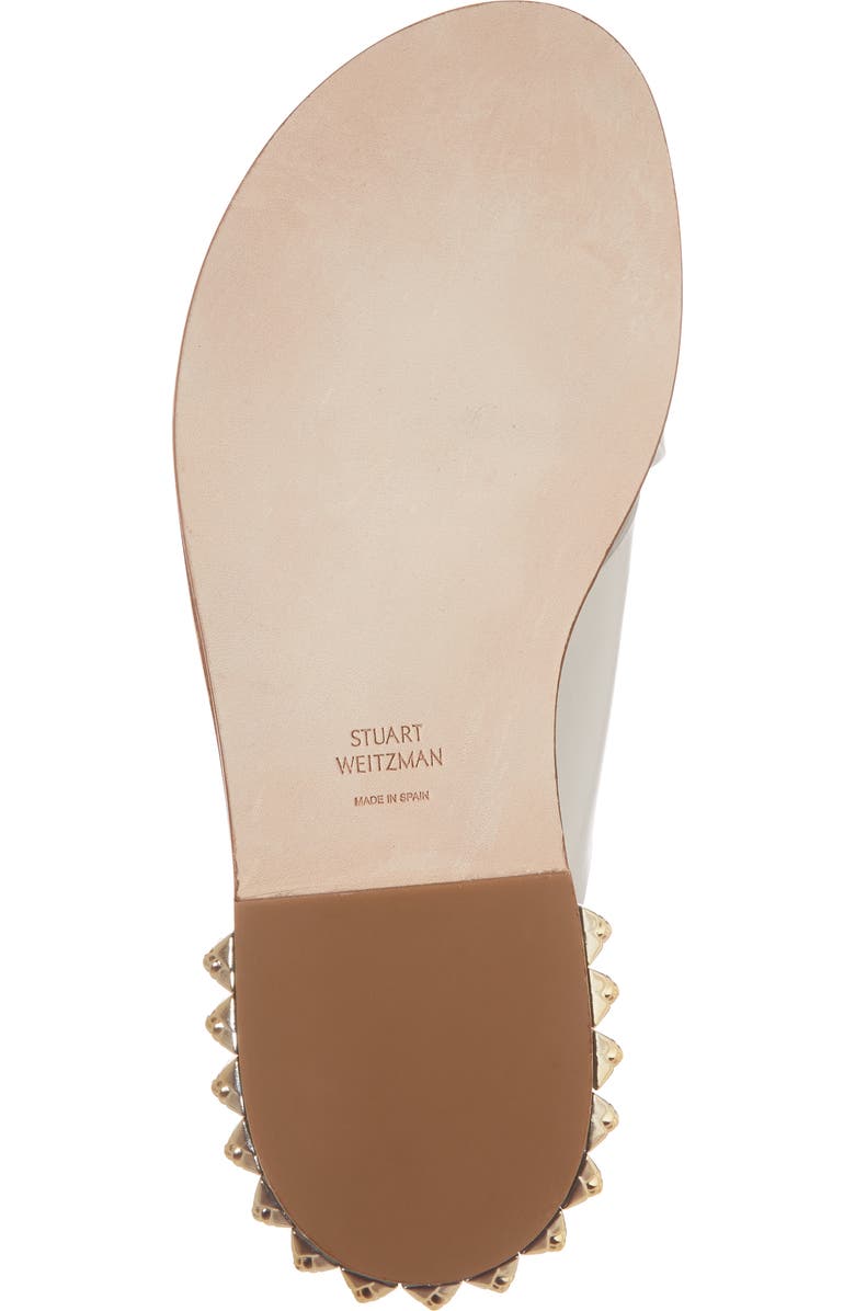 Stuart Weitzman Rockrose Studded Slide Sandal, Alternate, color,