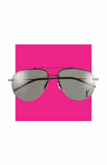 61mm Aviator Sunglasses
