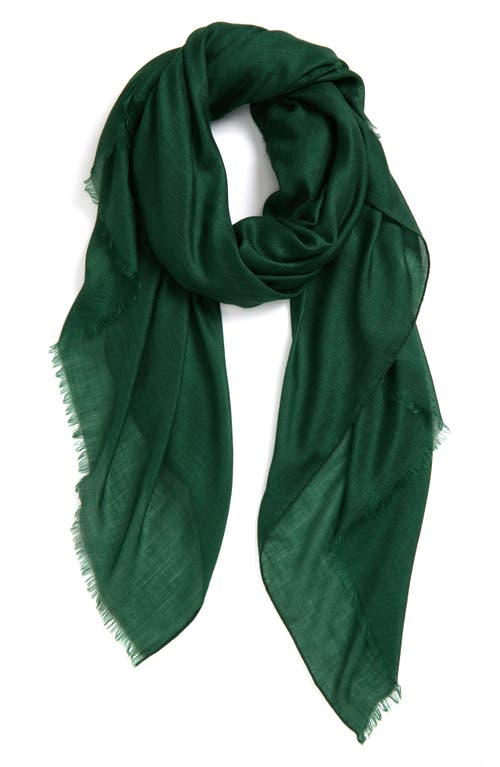 AKRIS AKRIS CASHMERE & SILK FRINGE SCARF