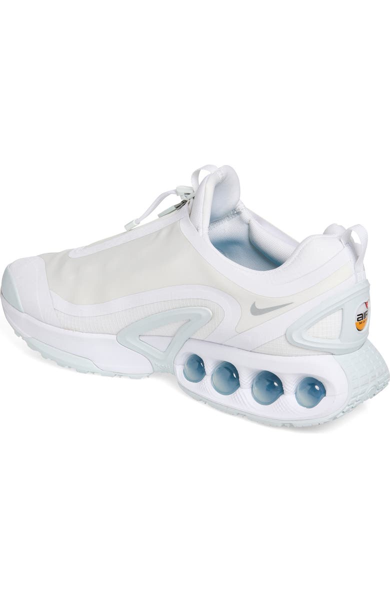 Nike Air Max Dn Roam Waterproof Sneaker, Alternate, color, White/ Silver/ Off White