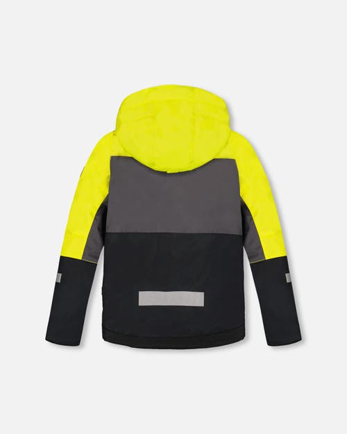 Deux Par Deux Two-piece Teknik Snowsuit Colorblocked In Black