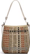 Radley The Camden - Raffia Check Medium Open Top Woven Shoulder Bag