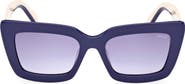 Emilio Pucci 54mm Square Sunglasses