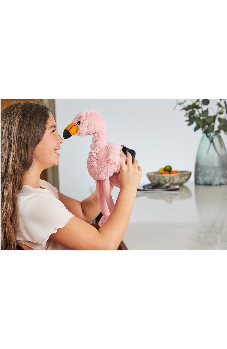 Warmies Flamingo Plush Toy, Alternate, color, Bright Pink