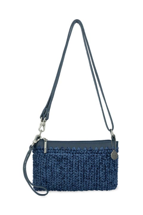 Vita Hand Crochet Crossbody Wristlet