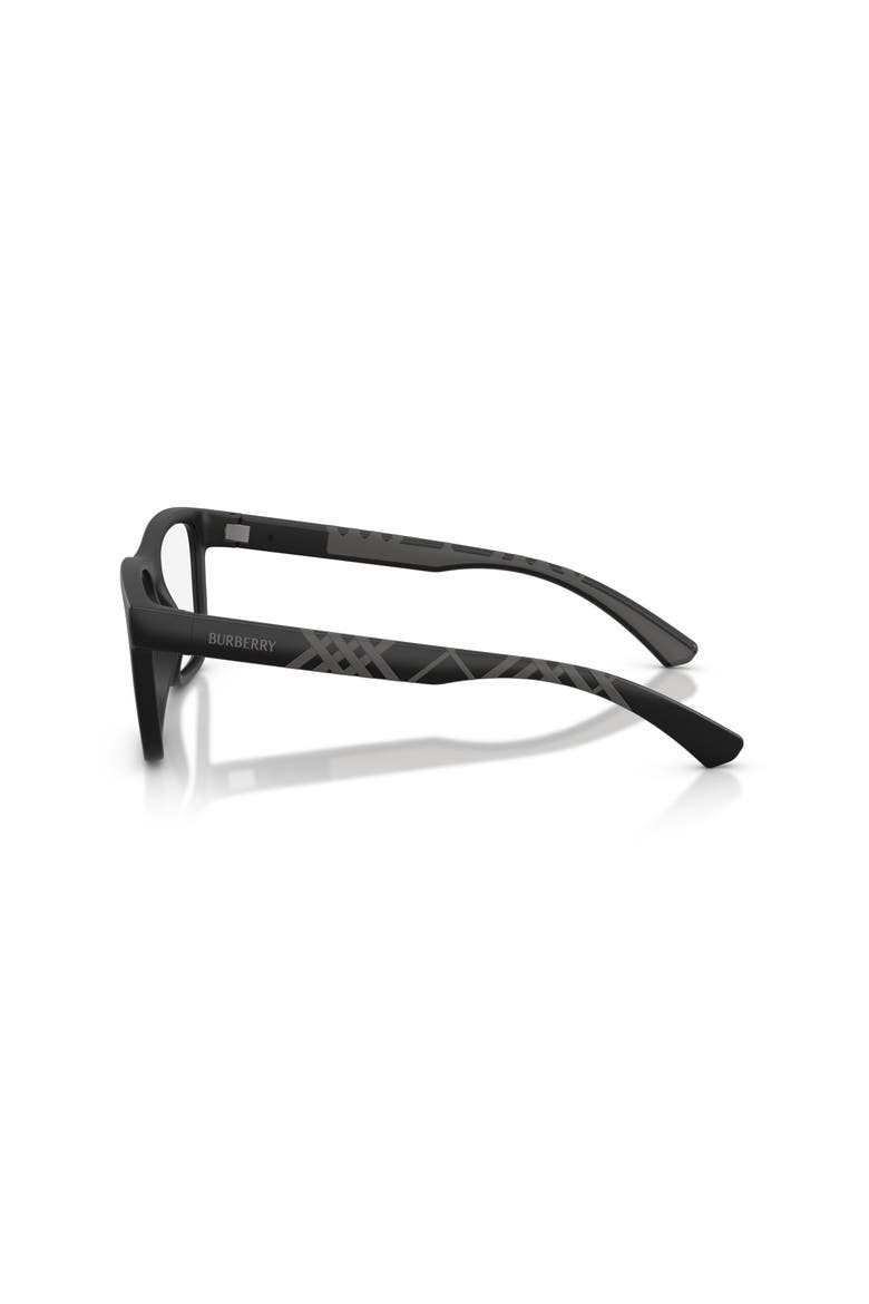 55mm Square optical glasses, Alternate, color, Black