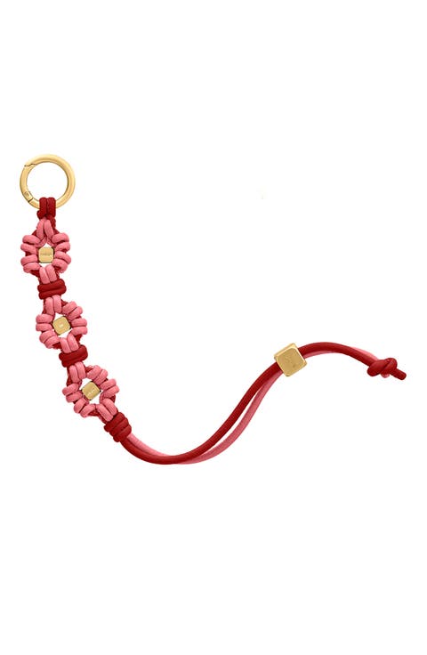 Bloom Edition Leather Wristlet Charm